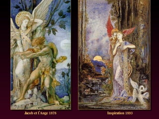 Jacob et l’Ange 1878 Inspiration 1893 