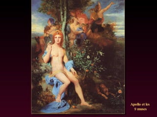 Apollo et les  9 muses 