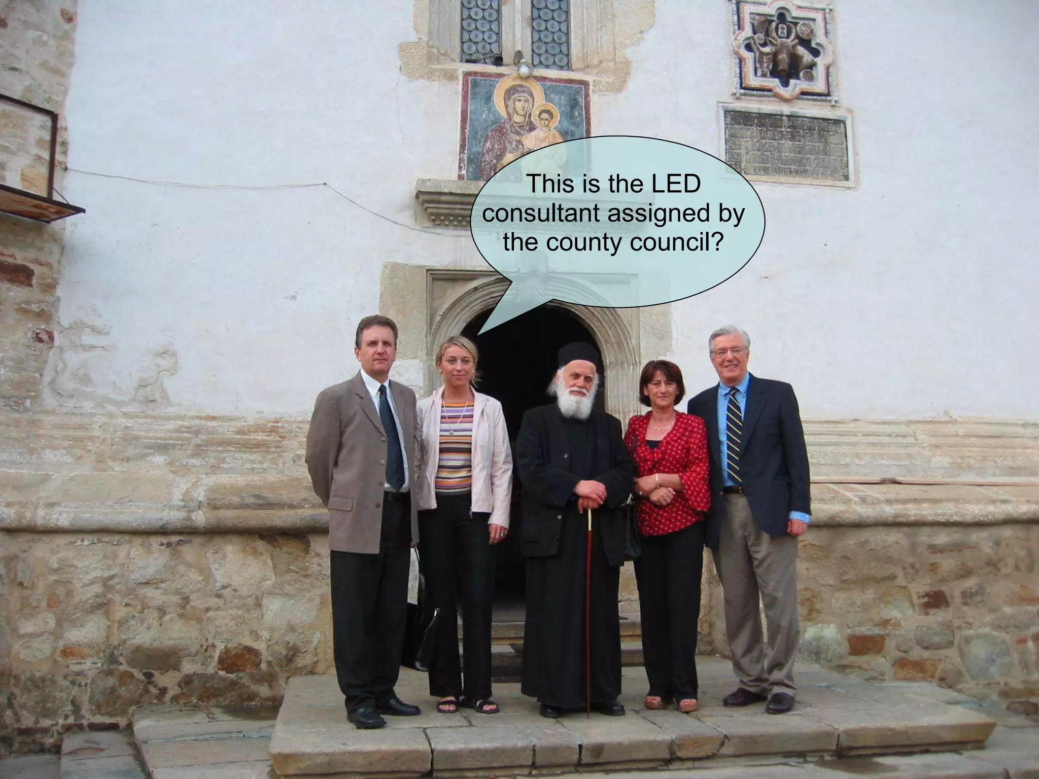 This is the LED consultant assigned by the county council? 