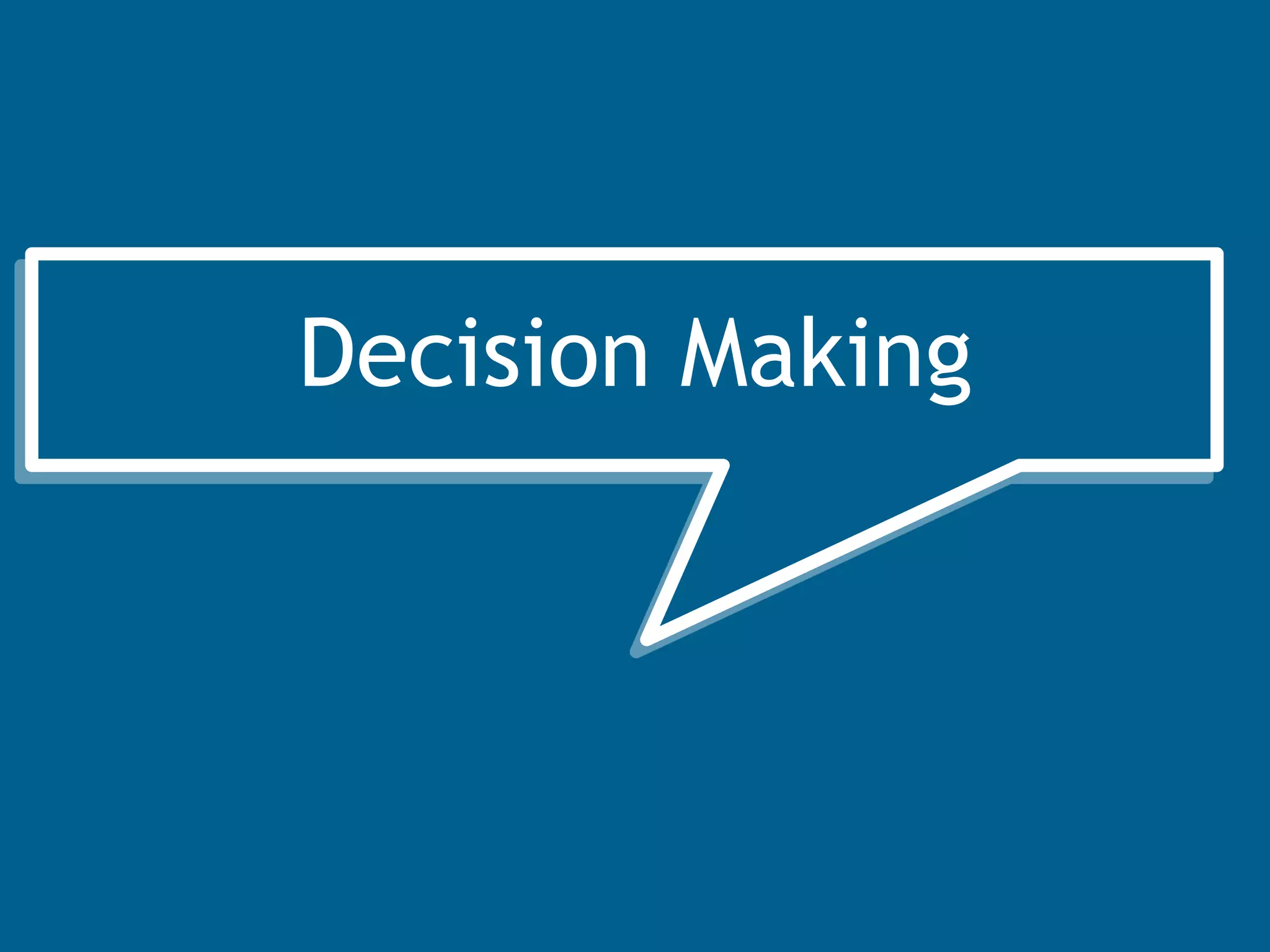 Probabilistic Soft Logic




Decision Making
 