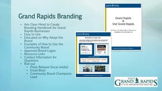 Grand rapids branding presentation oct 2017