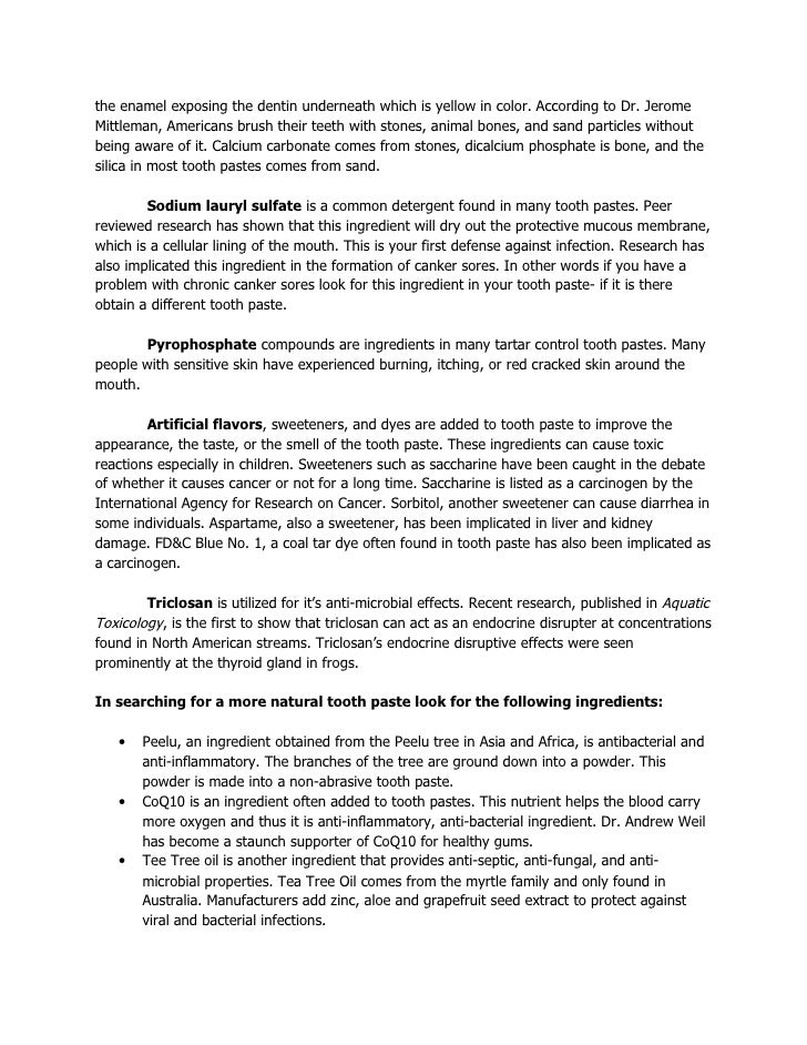 Grand Rapids Dental Have You Read the Poison Warning on Your Toothpaste