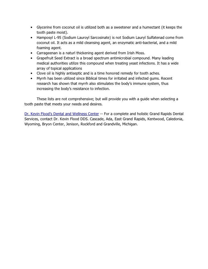 Grand Rapids Dental Have You Read the Poison Warning on Your Toothpaste