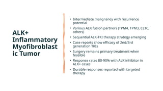 a brief presentation on Targetted therapy and ALK | PPTX