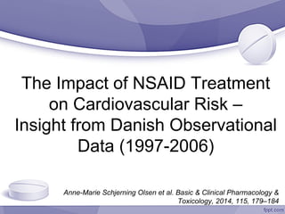 Nsaids Cvd Risk NSAIDs - Cardiovascular Risk Controversy | PPT