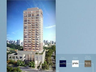 Perspectivailustrada da Fachada
Materialpreliminarsujeito a alteração
 