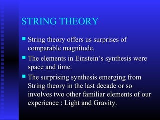 Grand unified theory | PPT