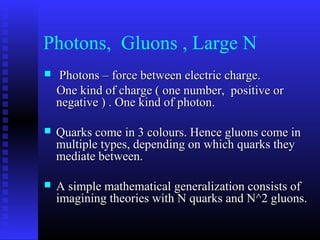 Gluons Proof Math Grand unified theory | PPT