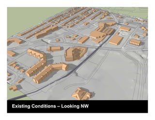 Existing Conditions – Looking NW
 