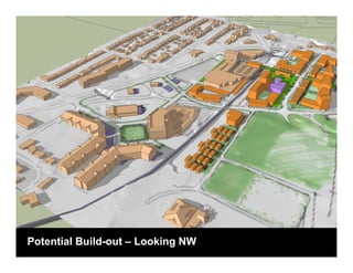 Potential Build-out – Looking NW
 
