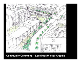 Community Commons – Looking NW over Arcadia
 
