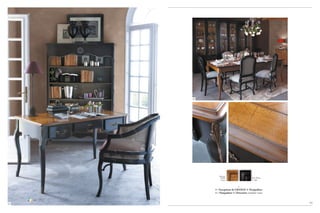 01
02
93
Merisier
Ambré
T M12
Noir Ébène
T 900
-01 Exceptions de GRANGE & Pompadour
02 Pompadour & Directoire modular units
p 96
 