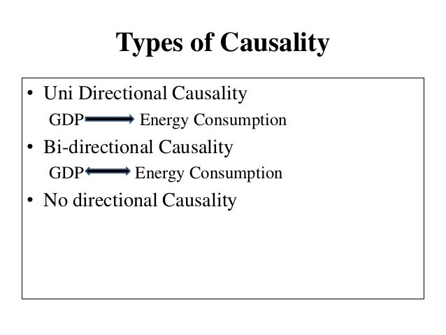 what is the test for causation