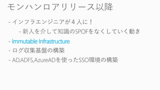 Immutable Infrastructure
 