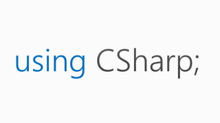 using
 