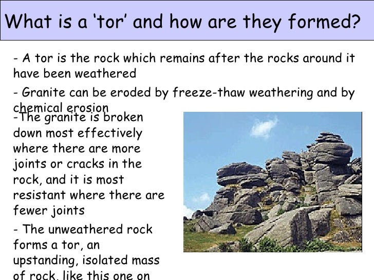 what is tor in geography what is tor in geography
