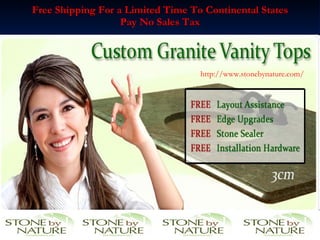 Free Shipping For a Limited Time To Continental States Pay No Sales Tax http://www.stonebynature.com/ http://www.stonebynature.com/ 