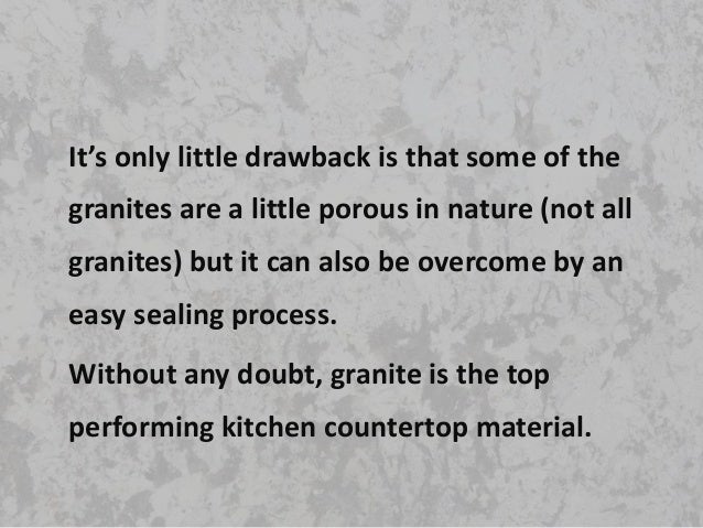 Granite Countertops Buying Guide
