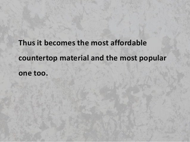 Granite Countertops Buying Guide
