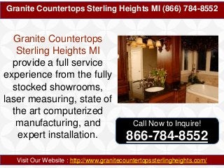 Granite Countertops Sterling Heights MI (866) 784-8552

Granite Countertops
Sterling Heights MI
provide a full service
experience from the fully
stocked showrooms,
laser measuring, state of
the art computerized
manufacturing, and
expert installation.

Call Now to Inquire!

866-784-8552

Visit Our Website : http://www.granitecountertopssterlingheights.com/

 