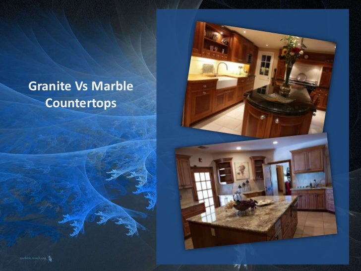 Granite Vs Marble Countertops