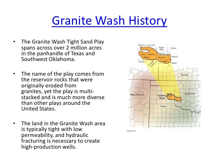 Granite Wash Guide for Owners Tejas Minerals PowerPoint