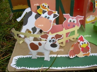 perro gallina cerdo vaca pollo 
