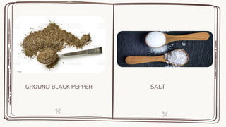GROUND BLACK PEPPER SALT
 