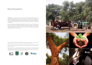 ©HabitatforHumanityInternational/STEFFANHACKER
PEFC/13-31-029
7
Nos preocupamos
GRANORTE es conciente de que una posición de liderazgo comercial conlleva una
responsabilidad con el medio ambiente y con los bosques. Contribuimos al desarrollo de
soluciones medioambientales que conservan, protegen y recuperan bosques, apoyando las
prácticas de gestión responsable que protegen la biodiversidad y la integridad del ecosistema
y que generan beneficios de largo plazo en términos sociales y económicos a las diferentes
comunidades.
Promovemos prácticas empresariales responsables en todos los niveles de la empresa. Nos
esforzamos para llevar a cabo nuestros negocios de forma ética, honesta y con sensibilidad
hacia los temas sociales, culturales, económicos y ambientales. Integramos estos valores
fundamentales en todos los aspectos de nuestro negocio y con nuestra pasión los usamos para
multiplicar el impacto social en el mundo
Ser miembro de la WWF’s Global Forest & Trade Network es parte de nuestro enfoque continuo en la estrategia para el
crecimiento sostenible y el compromiso con el uso del corcho y la madera de fuentes sostenibles.
Creemos en la construción de un entorno más sostenible. Como miembro del Consejo de Construcción Verde de
EE.UU., promovemos la construcción verde y contribuimos a dar a la gente espacios mejores, más brillantes y sanos
para vivir, trabajar y jugar.
Mediante la asociación con la organización benéfica sin fines de lucro Habitat for Humanity , Granorte está donando
material de suelo de corcho para cada nueva casa construida por HPH en la región de Europa y Asia Central. HPH tiene
por objeto eliminar del mundo las viviendas pobres, reducir al maximo las personas sin hogar y consguir el derecho a
una vivienda decente un asunto de conciencia y de acción en todo el mundo.
 