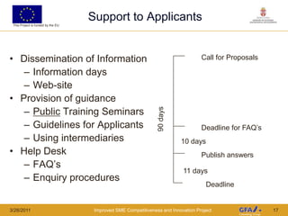 When to use a grant schemeWhen we aren’t sure of the best way to achieve our purpose