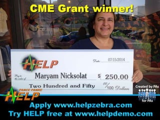 HELP CME Grant