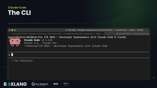 Unlocking Developer Superpowers with Claude Code: Agentic AI for Coding ...
