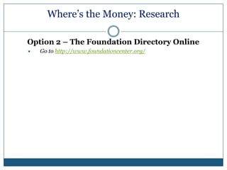 The 990 contains valuable information, such as: