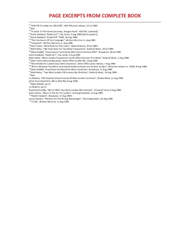 Kiss Fm From Radical Radio To Big Business The Inside