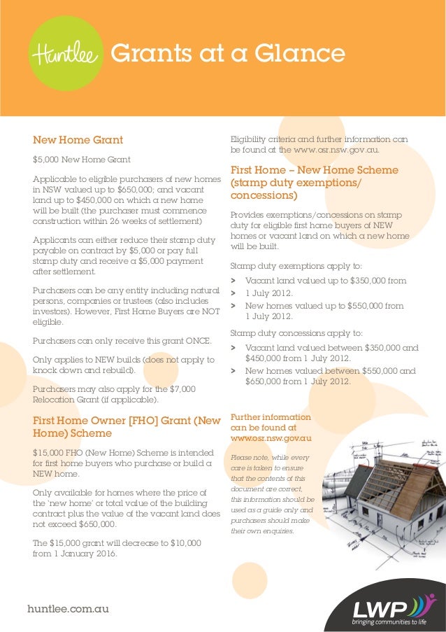 48+ First Home Buyers Grant Nsw Background