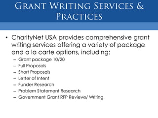 Corporate FoundationsMust have the approval of its corporate board or shareholdersWill typically fund programs within their geographic service areaMost fund initiatives that will somehow be of benefit to their employeesMost like direct benefit to their surrounding community