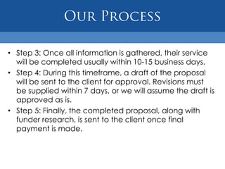 GovernmentGovernment grantors include city, county, municipality, state, and federal agencies or departments.Government funding is highly complex and bureaucratic.There are three types of government grants: block grants, programmatic grants, and discretionary grants.