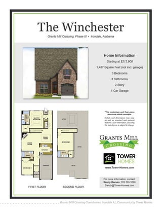 Grants Mill Crossing-Townhomes, Irondale AL, Community by Tower Homes
 