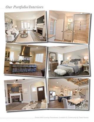 Grants Mill Crossing-Townhomes, Irondale AL, Community by Tower Homes
Our Portfolio/Interiors
 