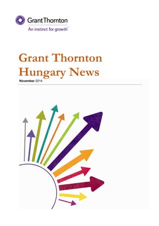 Grant Thornton
Hungary NewsNovember 2014
 