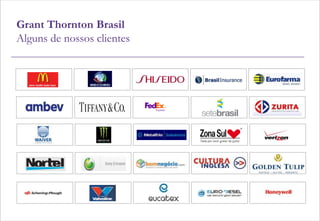 Grant Thornton Brasil
Alguns de nossos clientes
 