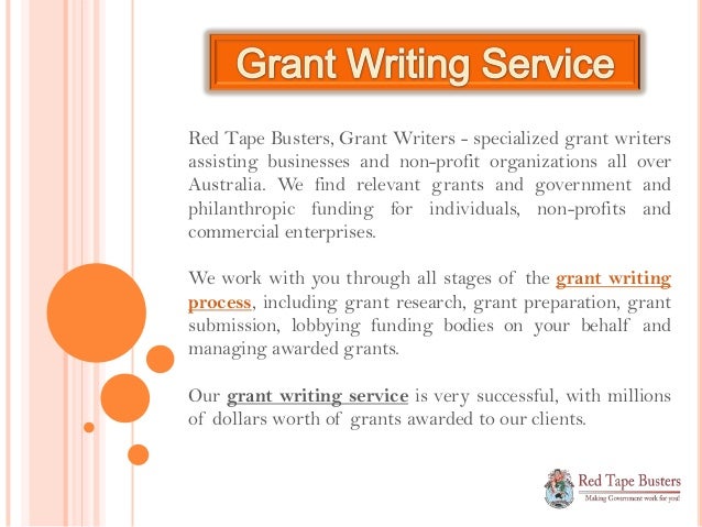Grant writing service