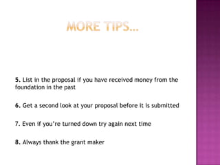 Grant Writing Essentials | PPTX