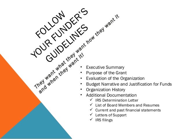 Grant Writing Basics