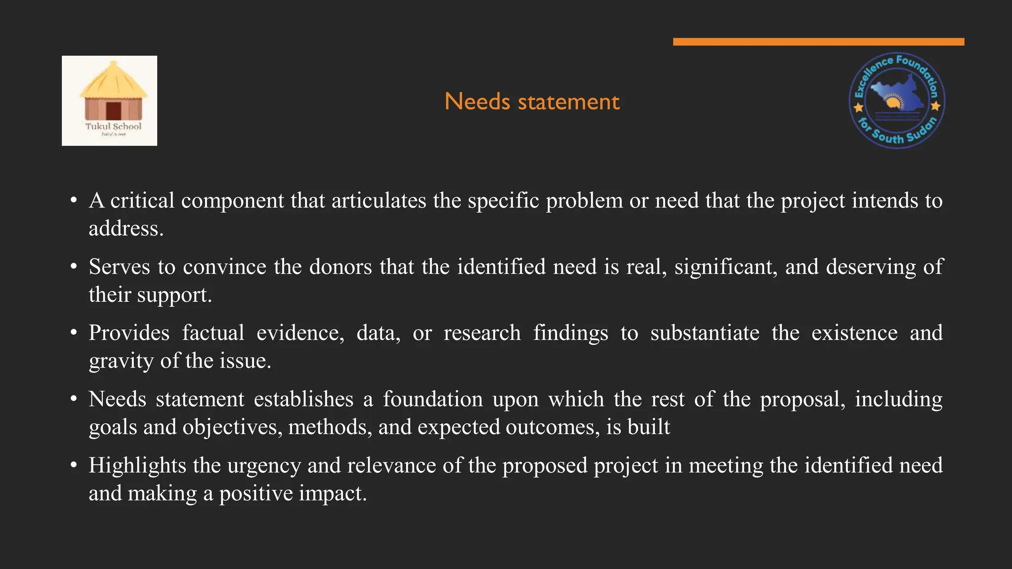 Grant Writing: The Major Components of a Grant Proposal | PDF