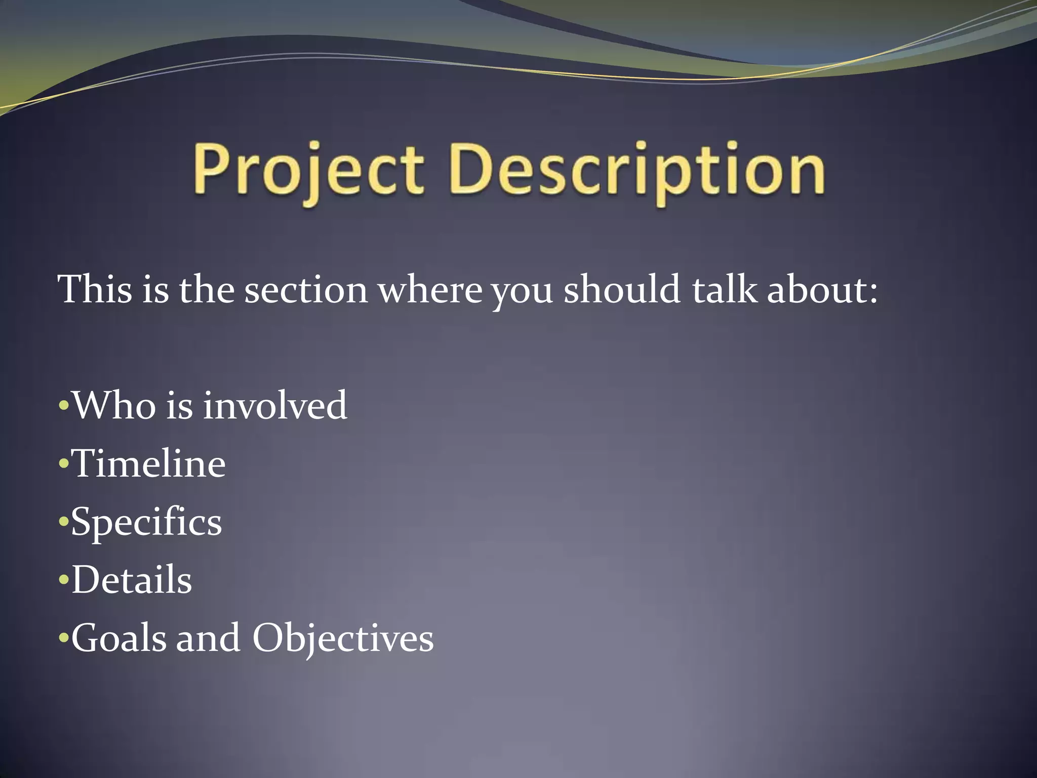 Detailed out  of what interests the company