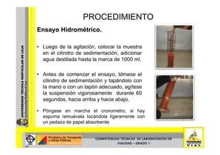 Granulometria Hidrometro