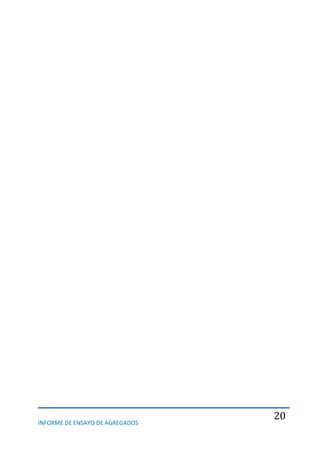 INFORME DE ENSAYO DE AGREGADOS
20
 