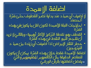 تسميد العنب"...الاحتياجات السمادية لمحصول العنب"