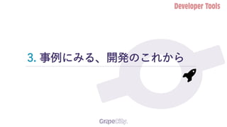 3. 事例にみる、開発のこれから
 